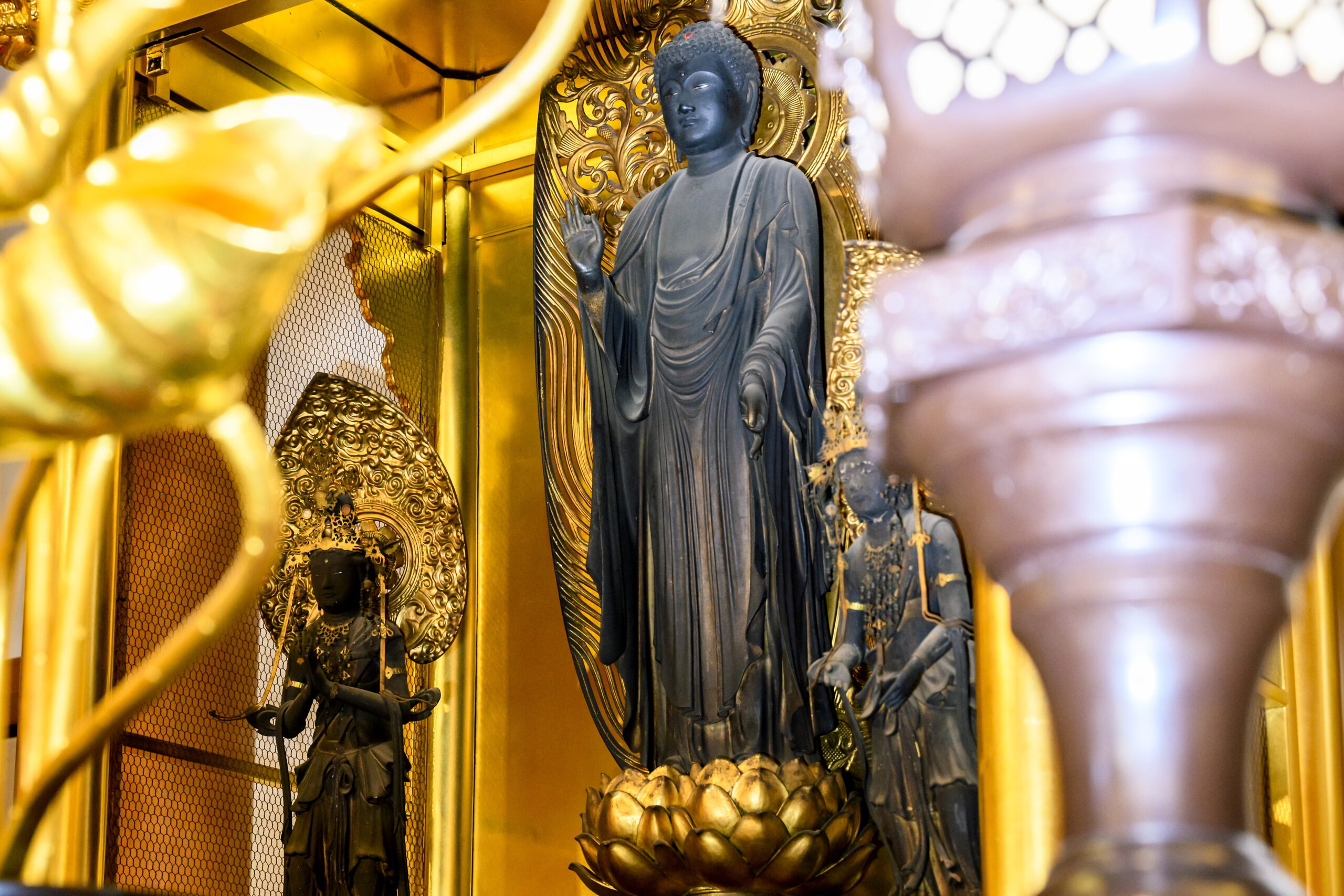 間近で拝観できる鎌倉時代の阿弥陀如来像 | 秋のお楽しみ！文化財の